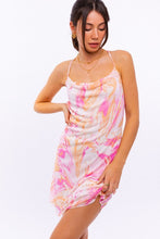 Load image into Gallery viewer, LE LIS COWL NECK CAMI MINI DRESS