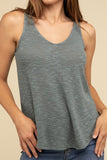 ZENANA V Neck Sleeveless Cami Top