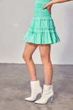 Do + Be Collection TIERED RUFFLE SKIRT