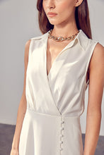 Load image into Gallery viewer, Do + Be Collection COLLARED SIDE BUTTON DRESS