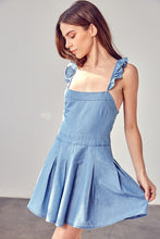 Load image into Gallery viewer, Do + Be Collection A-LINE OPEN BACK DRESS