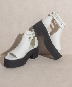 KKE Originals OASIS SOCIETY Elizabeth - Platform Strapped Sandal