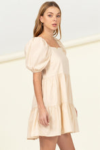 Load image into Gallery viewer, HYFVE MILK MAIDEN SHORT SLEEVE SUNDRESS