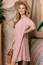 Load image into Gallery viewer, Ninexis Off The Shoulder Dress with CF Button Detail