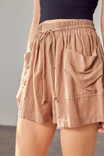 Load image into Gallery viewer, Mustard Seed SHIRRED WIDE WAISTBAND SHORTS