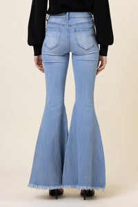 Vibrant M.i.U High Waisted Flare Jeans