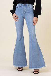 Vibrant M.i.U High Waisted Flare Jeans