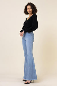 Vibrant M.i.U High Waisted Flare Jeans