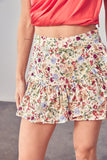 Do + Be Collection FLOWER MULTI SKORT