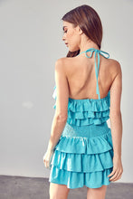 Load image into Gallery viewer, SMOCKED WAIST RUFFLE ROMPER