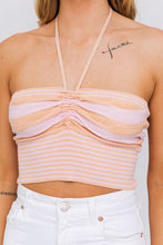 Load image into Gallery viewer, LE LIS HALTER NECK SWEATER CROP TOP