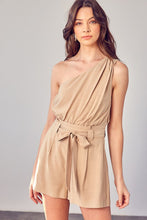 Load image into Gallery viewer, Do + Be Collection ONE SHOULDER SELF TIE ROMPER