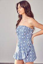 Load image into Gallery viewer, EYELET RUFFLE ROMPER