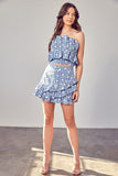 Do + Be Collection EYELET RUFFLE SKIRT