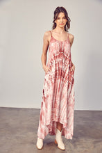 Load image into Gallery viewer, Mustard Seed TIE DYE CAMI MAXI DRESS