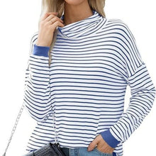 Load image into Gallery viewer, Trendy Long Sleeve Turtleneck Lightweight Oversized Sweater, large, 2J-1012T003,