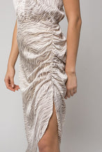 Load image into Gallery viewer, Gilli Sleeveless One shoulder Abstract Print Dress