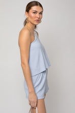 Load image into Gallery viewer, Gilli Sleeveless One Shoulder Layered Top Romper