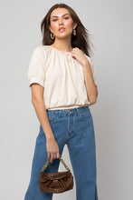 Load image into Gallery viewer, Gilli Shirring Neck Rib Top