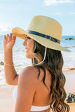 Drawstring Panama Hat