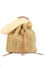 Load image into Gallery viewer, Aili&#39;s Corner Woven Straw Backpack