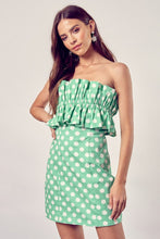 Load image into Gallery viewer, RUFFLE POLKA DOT DRESS