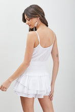 Load image into Gallery viewer, Do + Be Collection WRAP SMOCKED WAIST RUFFLE DRESS