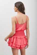 Load image into Gallery viewer, Do + Be Collection WRAP SMOCKED WAIST RUFFLE DRESS