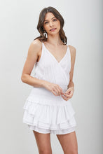 Load image into Gallery viewer, Do + Be Collection WRAP SMOCKED WAIST RUFFLE DRESS