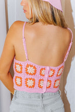 Load image into Gallery viewer, LE LIS CROCHET CROP TOP