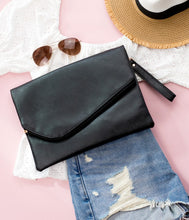 Load image into Gallery viewer, Aili&#39;s Corner Foldover Envelope Clutch