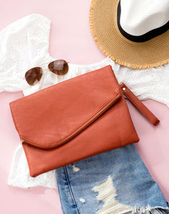 Aili's Corner Foldover Envelope Clutch