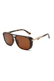 Retro Polarized Square Fashion Sunglasses