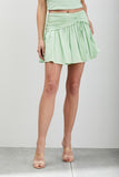 Do + Be Collection SIDE RUCHED RUFFLE SKORT