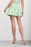 Do + Be Collection SIDE RUCHED RUFFLE SKORT