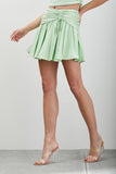 Do + Be Collection SIDE RUCHED RUFFLE SKORT