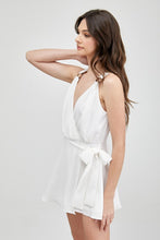 Load image into Gallery viewer, Do + Be Collection TRIM DETAIL SIDE TIE ROMPER