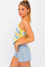 Load image into Gallery viewer, LE LIS SLEEVELESS KINT CROPPED TOP
