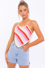 Load image into Gallery viewer, LE LIS SLEEVELESS KINT CROPPED TOP