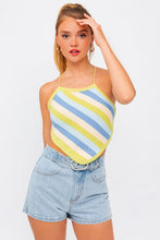Load image into Gallery viewer, LE LIS SLEEVELESS KINT CROPPED TOP