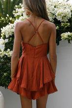 Load image into Gallery viewer, One and Only Collective Inc Sleeveless Surplice Romper