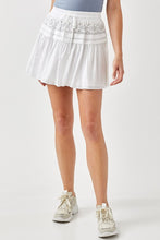 Load image into Gallery viewer, TRIM LACE WITH FOLDED DETAIL SKIRT