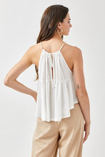 Load image into Gallery viewer, Mustard Seed HALTER NECK WITH BACK STRAP FLARED TOP