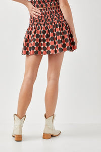 Mustard Seed POLKA DOT PRINTED RUFFLED SKORTS