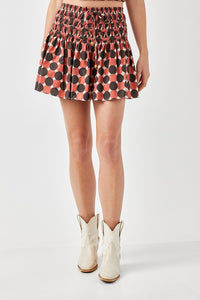 Mustard Seed POLKA DOT PRINTED RUFFLED SKORTS