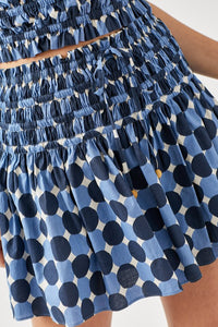 Mustard Seed POLKA DOT PRINTED RUFFLED SKORTS