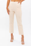 LE LIS High-Waisted Crop Pants