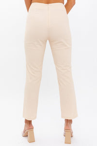 LE LIS High-Waisted Crop Pants