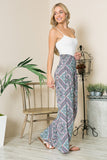 Orange Farm Clothing Smocked Wide Leg Pants