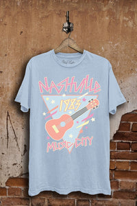 Lotus Fashion Collection Nashville Music City Graphic Top